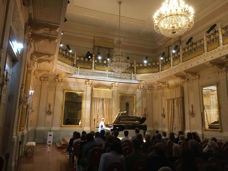 Klavierkonzert in den Sale Apollinee (im Teatro La Fenice)