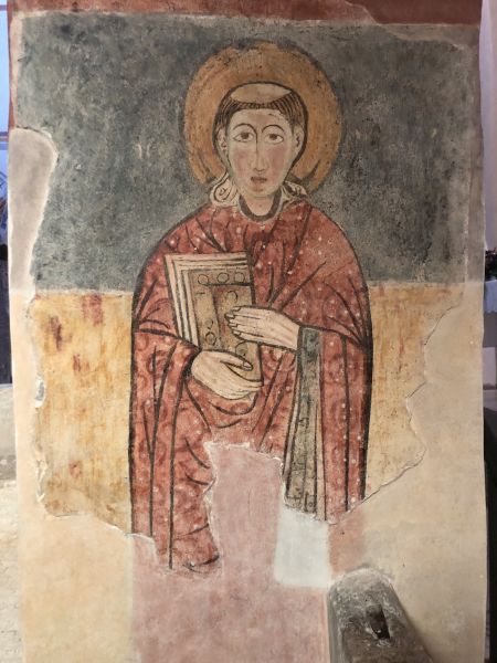 Romanische Fresken in Santa Maria Assunta in Muggia Vecchia