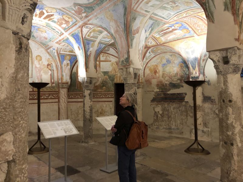 Krypta der Basilika von Aquileia